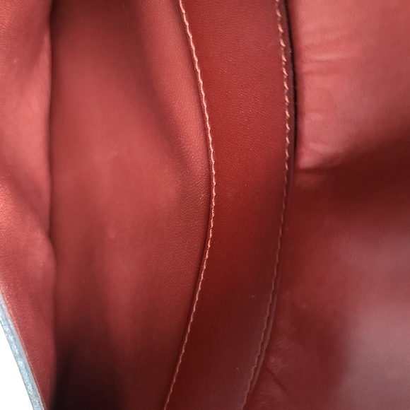 Cartier Burgundy Leather Clutch - Picture 4 of 7